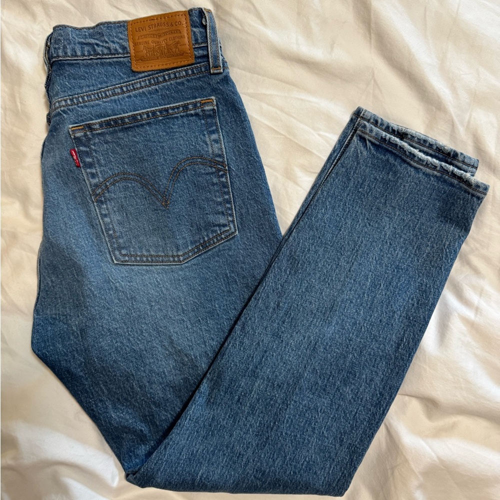 Levi's Women's Wedgie Blue Jeans